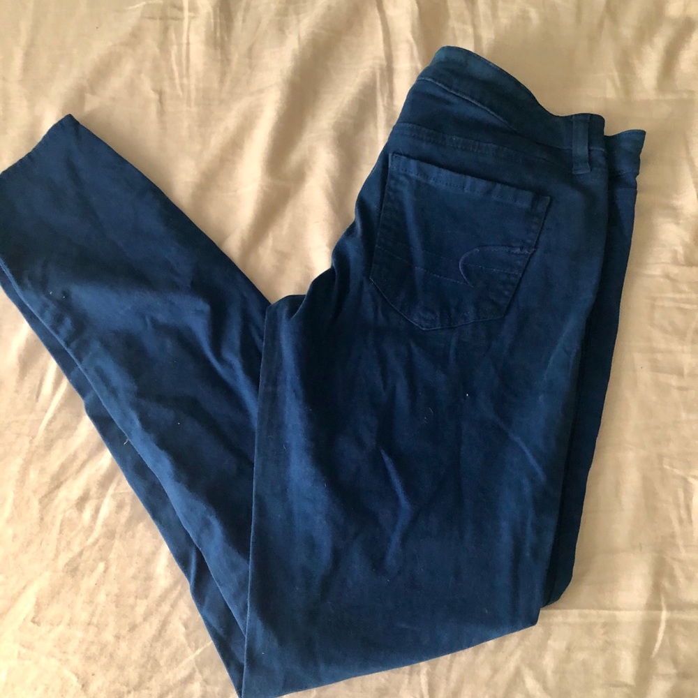 American Eagle Cobalt Blue Jegging